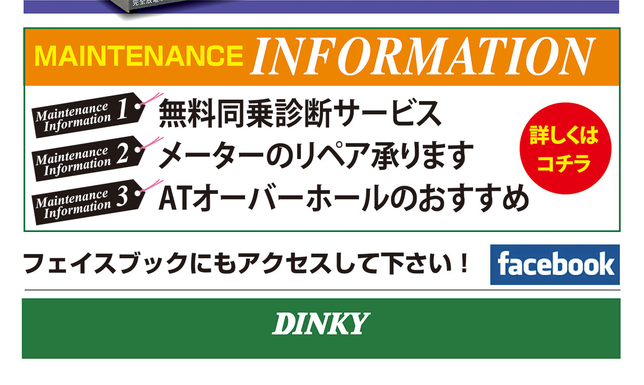 MAINTENANCE INFORMATION